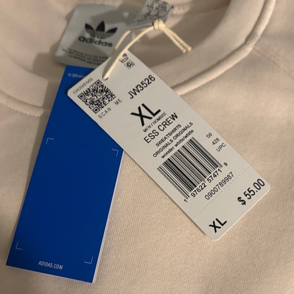 NWT Adidas Off-White TREFOIL ESSENTIALS Tracksuit Set - Picture 8 of 16